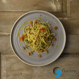  Talerz płytki z rantem Stonecast Peppercorn Grey 210 mm | SPGSWP211 FINE DINE