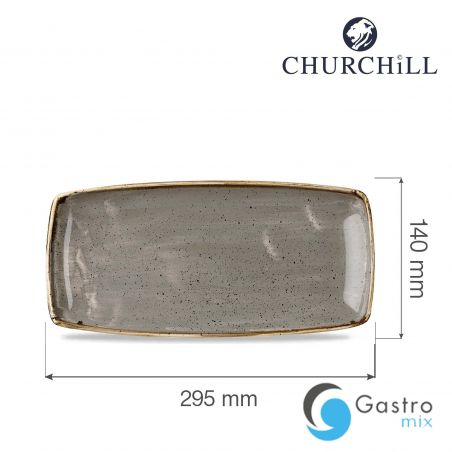Półmisek Stonecast Peppercorn Grey 295x140 mm | SPGSOP111 FINE DINE 