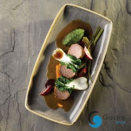  Półmisek Stonecast Peppercorn Grey 295x140 mm | SPGSOP111 FINE DINE