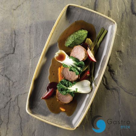 Półmisek Stonecast Peppercorn Grey 295x140 mm | SPGSOP111 FINE DINE 