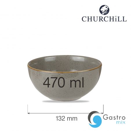 Miska Stonecast Peppercorn Grey 470 ml | SPGSRBL61 FINE DINE 