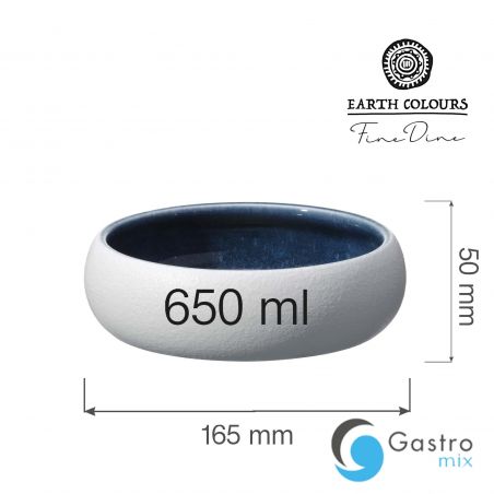 Miska Goro White Blue 165mm | 768624 fine dine 