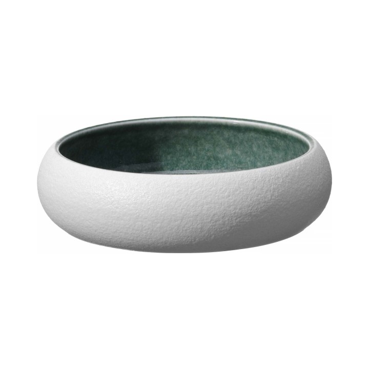 Miska Goro White Green 195mm | 768662 fine dine