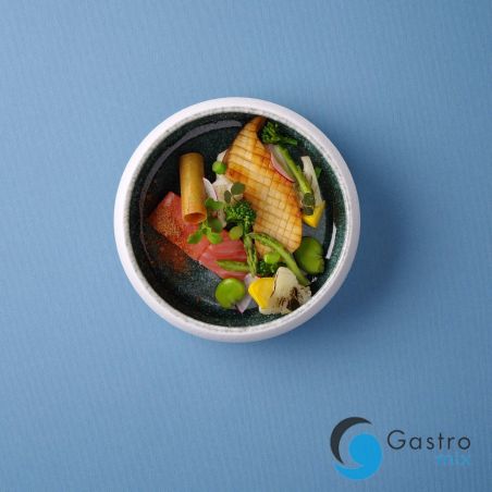 Miska Goro White Green 140mm | 768648 fine dine 