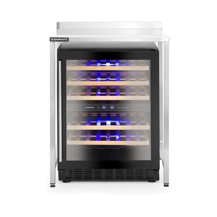 Barowy stół konstrukcyjny Oxygen, 700x650x(H)900 mm, Barmatic | 817360 FINE DINE