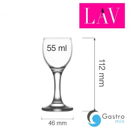 Kieliszek do wódki i likieru Misket, 55ml | LV-MIS509F FINE DINE 