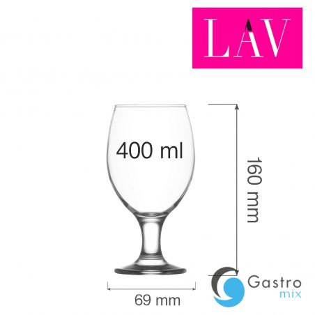 Pokal do piwa Misket, 400ml | LV-MIS571A FINE DINE 