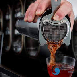  Siatkowe sitko do shakera 2w1, czarne, 152mm | M37185BK FINE DINE