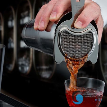 Siatkowe sitko do shakera 2w1, czarne, 152mm | M37185BK FINE DINE 