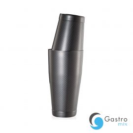 Shaker tin tin Diamond Lattice, czarny, Barfly, 830/530ml | M37200BK FINE DINE