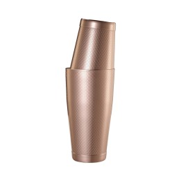 Shaker tin tin Diamond Lattice, miedź, Barfly, 830/530ml | M37200CP FINE DINE