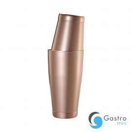 Shaker tin tin Diamond Lattice, miedź, Barfly, 830/530ml | M37200CP FINE DINE