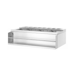 Niska stacja barowa Oxygen, 1000x650x(H)300 mm, Barmatic | 200148 FINE DINE