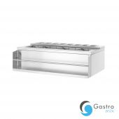 Niska stacja barowa Oxygen, 1000x650x(H)300 mm, Barmatic | 200148 FINE DINE