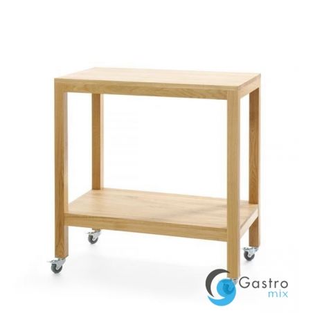Wózek kelnerski dębowy Madeira 820x460x(h)850 mm | 664483 fine dine 