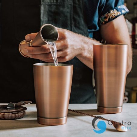 Długa łyżka barmańska antyczna miedź 400 mm| M37013ACP fine dine 