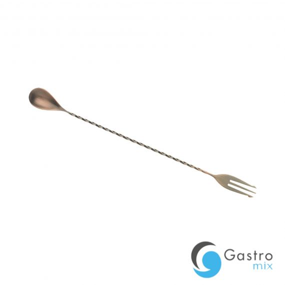 Klasyczna łyżka barmańska antyczna miedź 315 mm | M37015ACP FINE DINE 