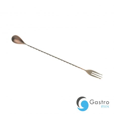 Klasyczna łyżka barmańska antyczna miedź 315 mm | M37015ACP FINE DINE 