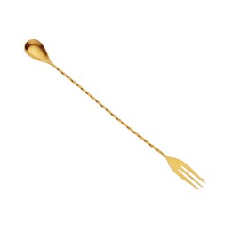 Klasyczna łyżka barmańska złota 315 mm | M37015GD FINE DINE