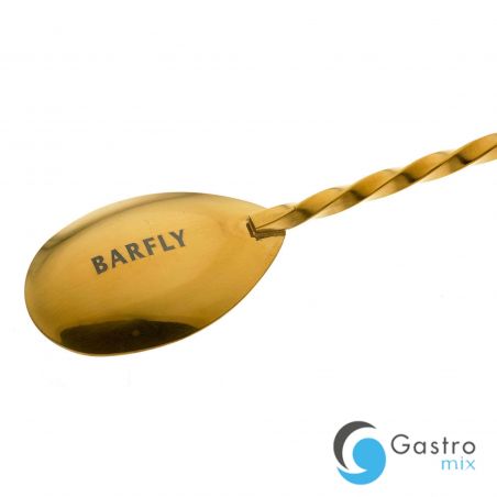 Klasyczna łyżka barmańska złota 315 mm | M37015GD FINE DINE 