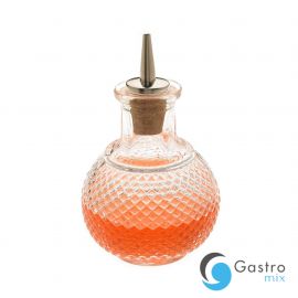  Nalewak stal/naturalny korek - zestaw 3 szt. | M37049 FINE DINE