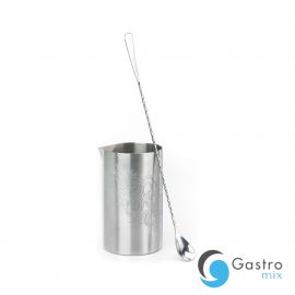  Szklanica barmańska, double wall, stal nierdzewna | M37086 FINE DINE