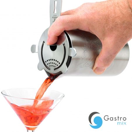 Szklanica barmańska, double wall, stal nierdzewna | M37086 FINE DINE 