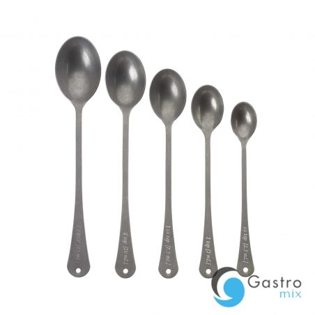 Zestaw łyżeczek barowych - miarek, Vintage | M37075 FINE DINE 