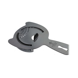 Sitko barmańskie z 4 zębami, czarny połysk | M37026BK  fine dine