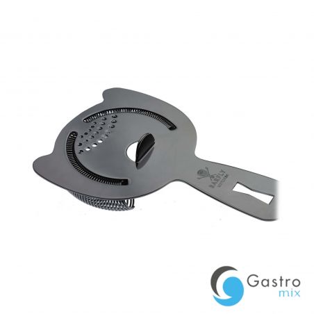 Sitko barmańskie z 4 zębami, czarny połysk | M37026BK  fine dine 