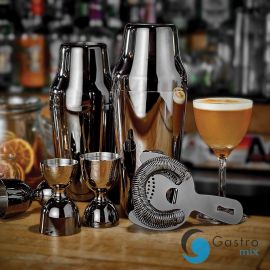  Sitko barmańskie z 4 zębami, czarny połysk | M37026BK  fine dine