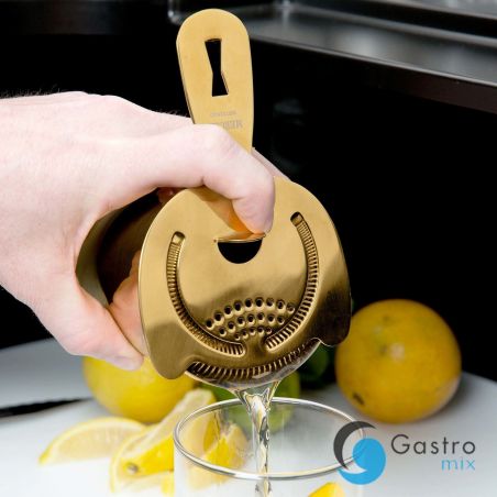 Sitko barmańskie z 4 zębami, złoty | M37026GD fine dine 