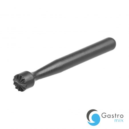 Muddler z tworzywa, Moździerz, Bar up, profilowany, gwiazdka, czarny, ø34x207mm | 596951 fine dine 