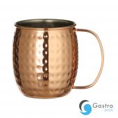 Kubek Moscow Mule młotkowany, miedź, 500ml,ø97x(H)100mm, Bar Up | 596975 fine dine