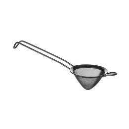 Sitko barmańskie stożkowe czarne ⌀ 75x220 mm | 638170 FINE DINE
