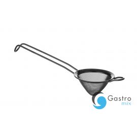 Sitko barmańskie stożkowe czarne ⌀ 75x220 mm | 638170 FINE DINE
