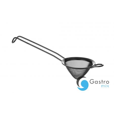 Sitko barmańskie stożkowe czarne ⌀ 75x220 mm | 638170 FINE DINE 