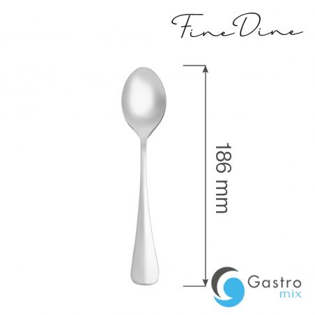 Łyżka deserowy Baguette 186 mm | 769263 FINE DINE 