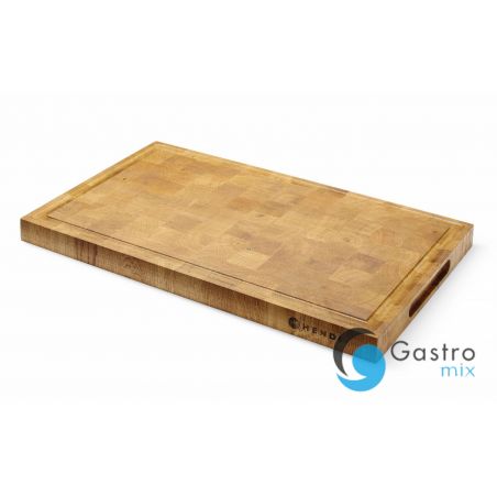 Deska dębowa, sztorcowa 325x265x(H)30mm| 505458 HENDI 