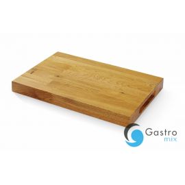 Deska dębowa do serwowania 420x280x(H)40mm| 505489 hendi