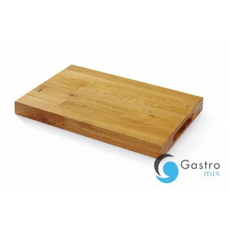 Deska dębowa do serwowania 420x280x(H)40mm| 505489 hendi 