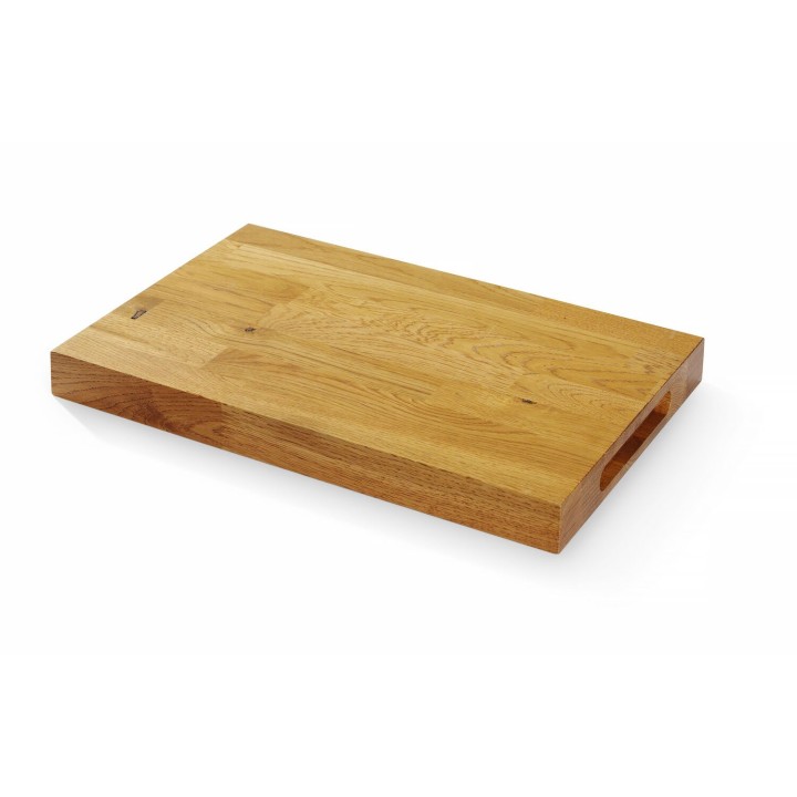 Deska dębowa do serwowania 420x280x(H)40mm| 505489 hendi