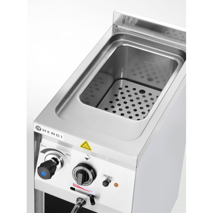 Urządzenie do gotowania makaronu i pierogów, wolnostojące 10L, 230V/3500W, 330x600x(H)907mm | 238844 HENDI