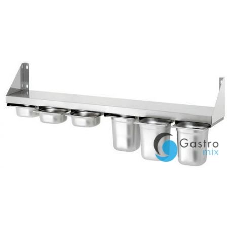 Półka na przyprawy 6x1/6GN | 389120 BARTSCHER 