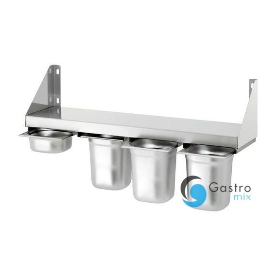 Półka na przyprawy 4x1/6GN | 389080  BARTSCHER 