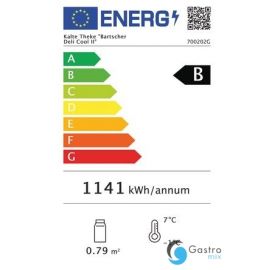  Witryna chłodnicza "Bartscher Deli-Cool II" - 120 litrów| 700202G BARTSCHER