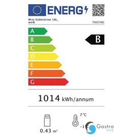  Witryna chłodnicza Mini 58L, biała | 700258G BARTSCHER