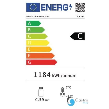 Witryna chłodnicza Mini 86L | 700678G BARTSCHER 