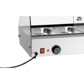  Witryna grzewcza nadstawna R4 4 x 1/3 GN| 305058 BARTSCHER