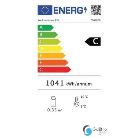 Witryna do ciast 72L | 700207G BARTSCHER 